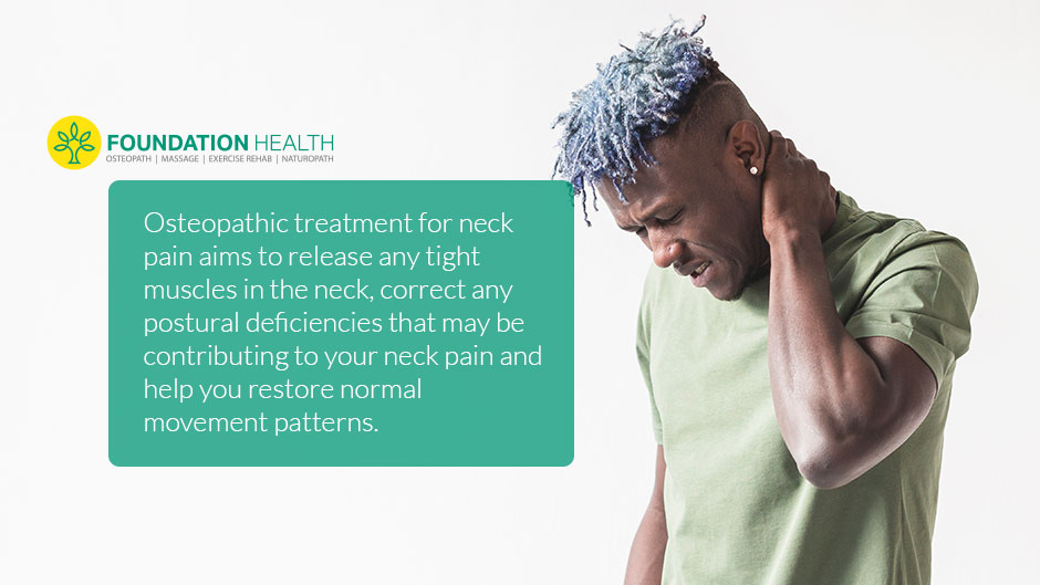 Treatment for Neck Pain, Sutton Osteopath