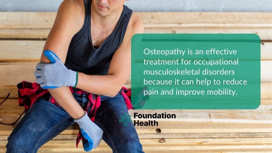 Prevention Of Occupational Musculoskeletal Pain with Osteopathy