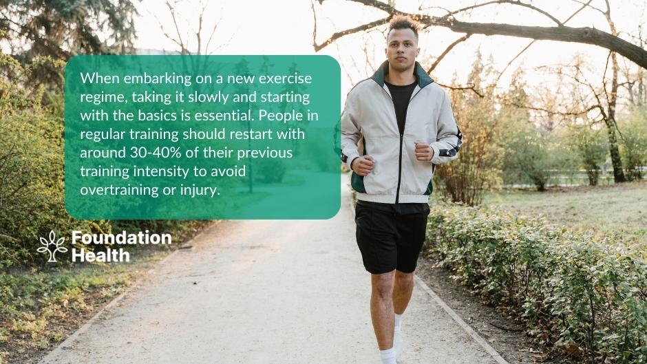 Return to Fitness After Being Inactive Foundation Health Osteopathy