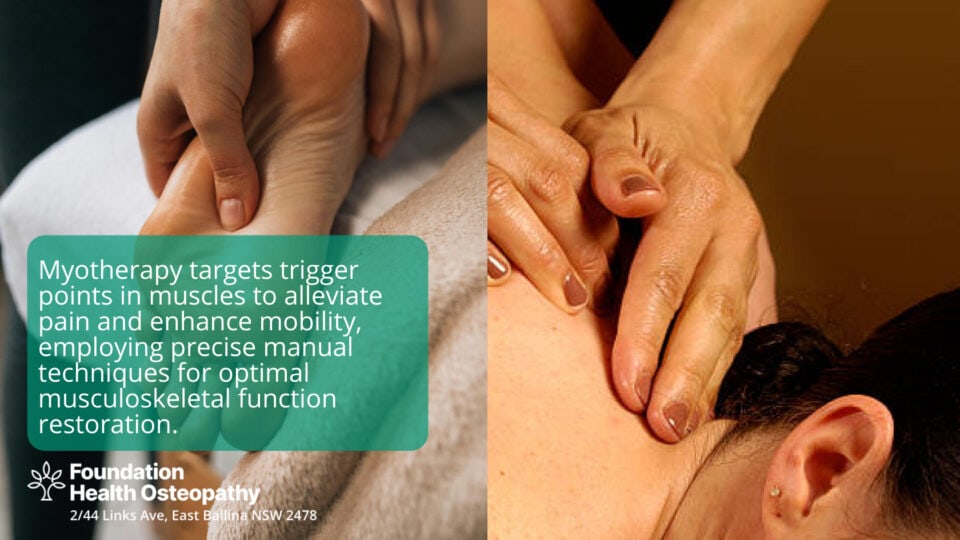 Myotherapy Foundation Health Osteopathy Muscle Therapy Trigger