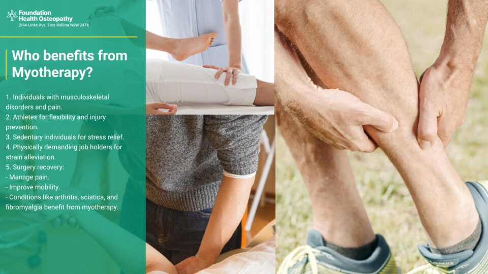 Who benefits from myotherapy